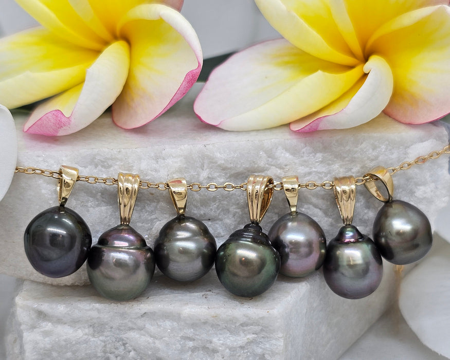 Tahitian Pearl Pendant 11mm+