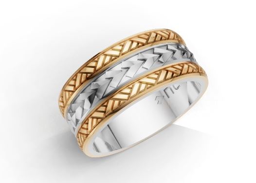 NC5163 Spear and Fala 2 tone 10mm wide Band