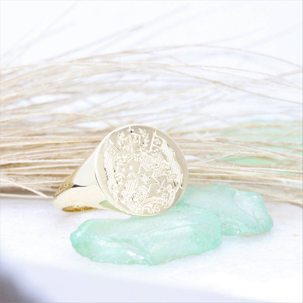 Signet Ring hand engraved – nesiancreations